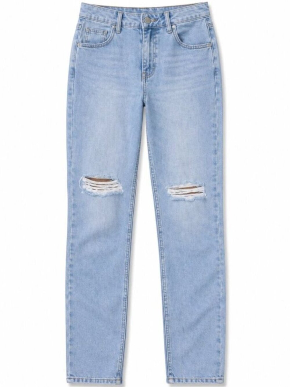 NWT High Rise TRUE CRAFT Distressed Jeans 12